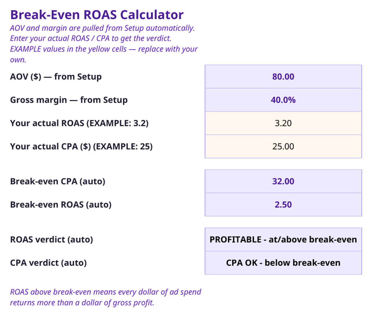 Ad Kill-or-Scale Decision System screenshot 2